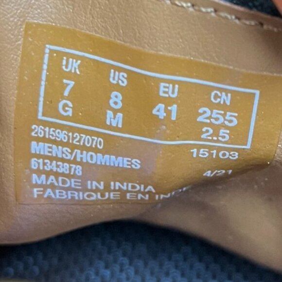 Clarks Malwood Mid Mens Size 8 Brown Casual Classic Leather Lace Up Chukka Boots main image 7